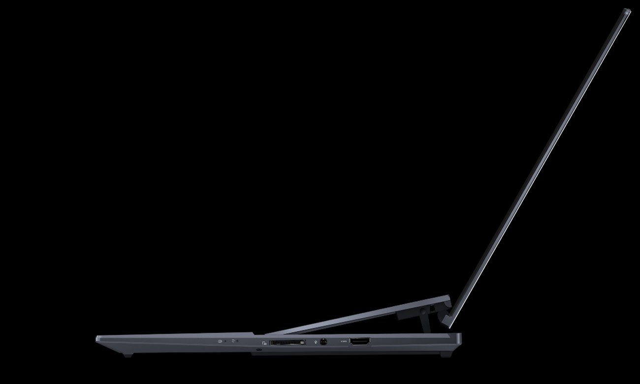 ASUS ZenBook Pro 16X matrix hinge and cooling system