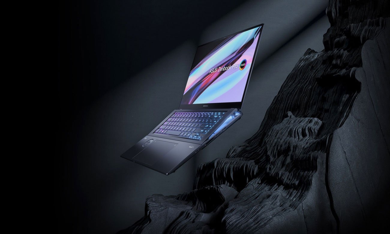 ASUS ZenBook Pro 16X laptop s grafičkim dizajnom