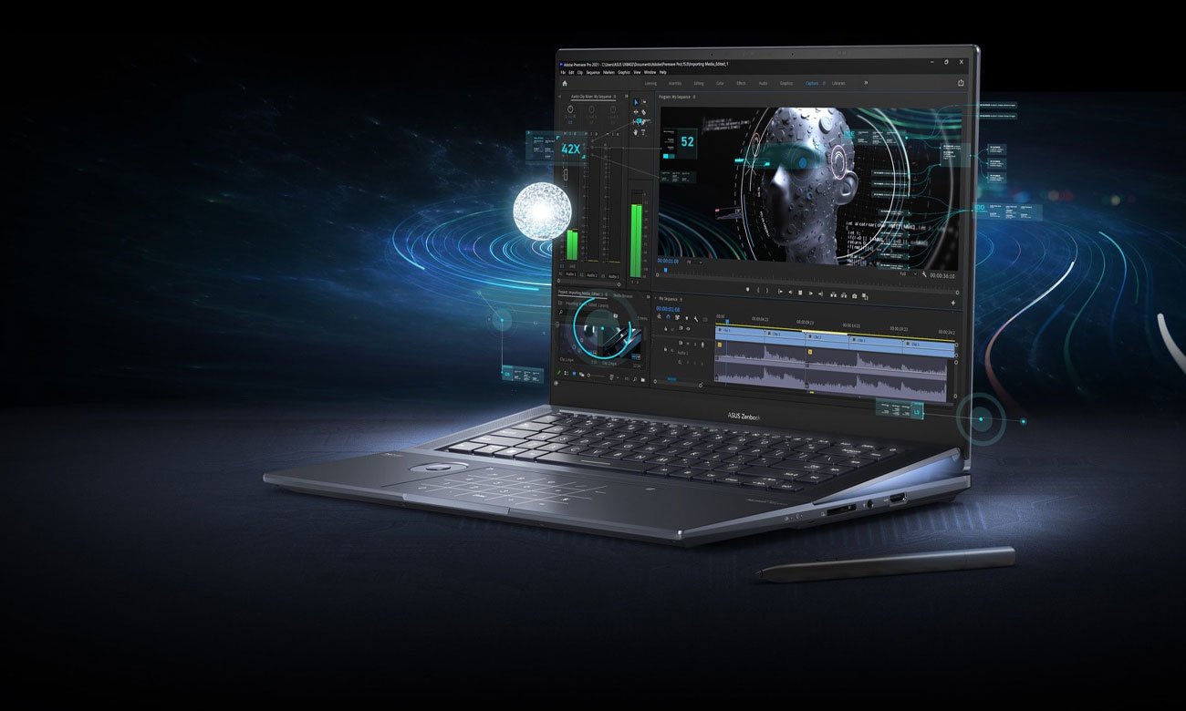 ASUS ZenBook Pro 16X graphic design laptop