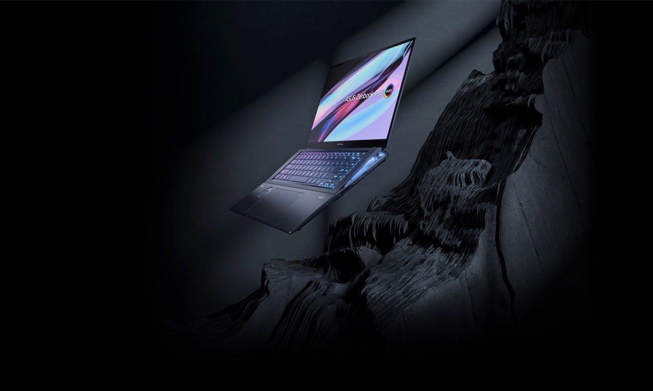 ASUS ZenBook Pro 16X laptop do projektowania graficznego