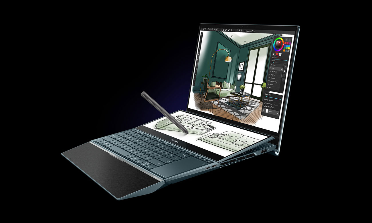 Стилус і підставка ASUS ZenBook Pro Duo 15