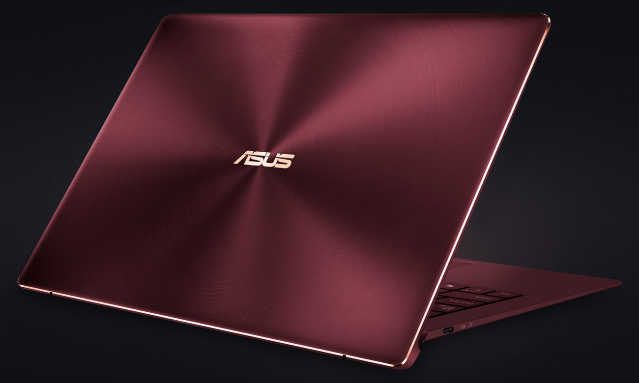 ASUS ZenBook S UX391UA Żywotna bateria z technologią szybkiego ładowania