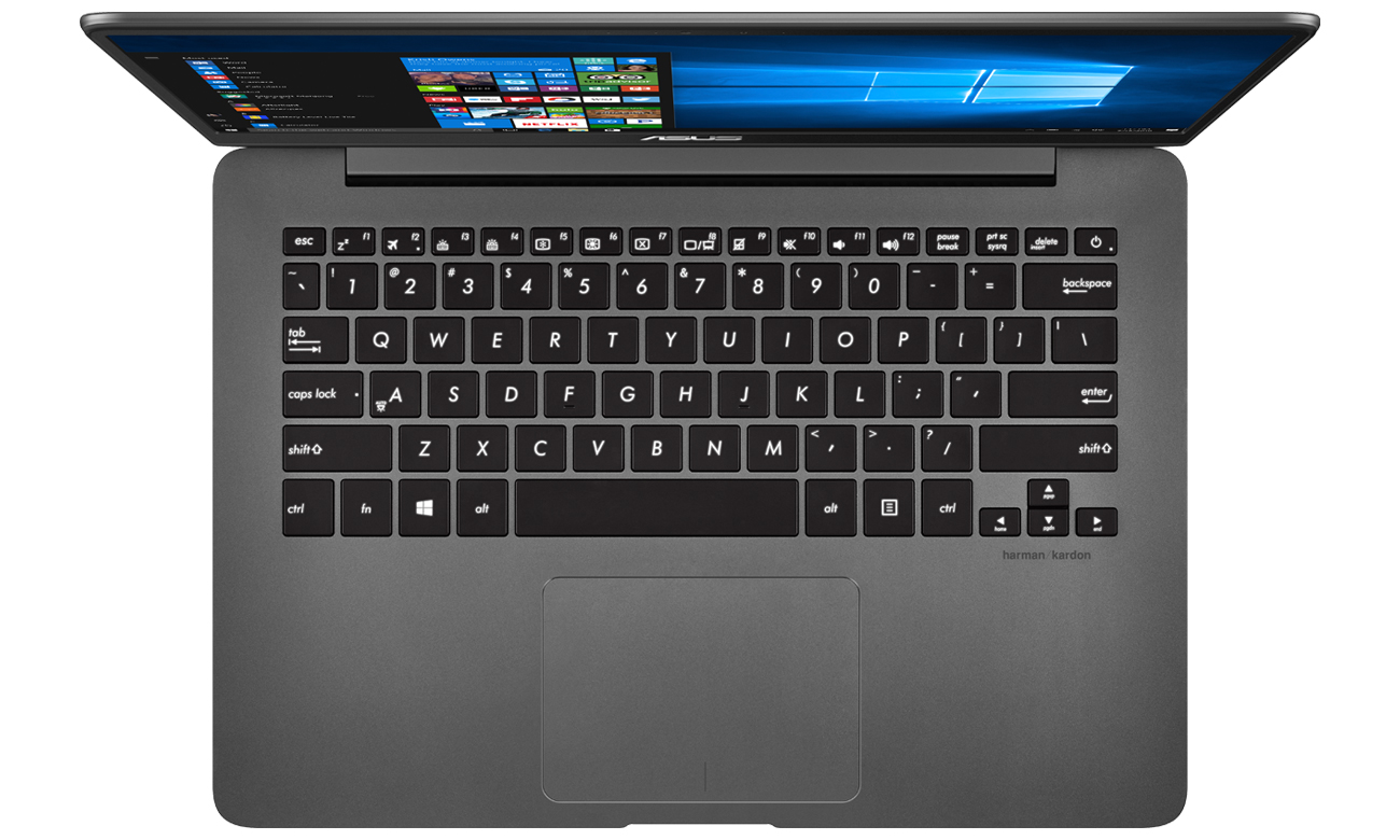 ASUS ZenBook UX430UA wydajność pełnowymiarowa podświetlana klawiatura