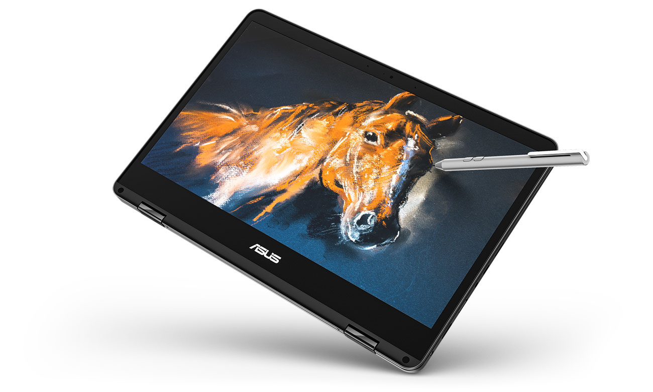 ASUS ZenBook Flip 14 UX461UA Dotyk perfekcji, obsługa pióra ASUS Pen