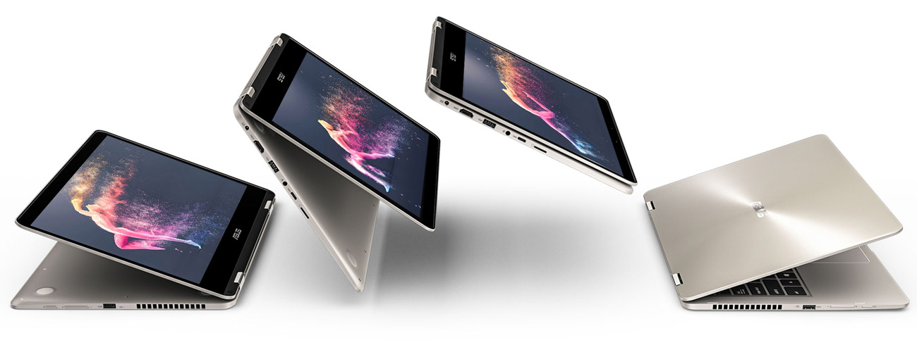 ASUS ZenBook Flip 14 UX461UN Metalowy mechanizm zawiasów 360 stopni