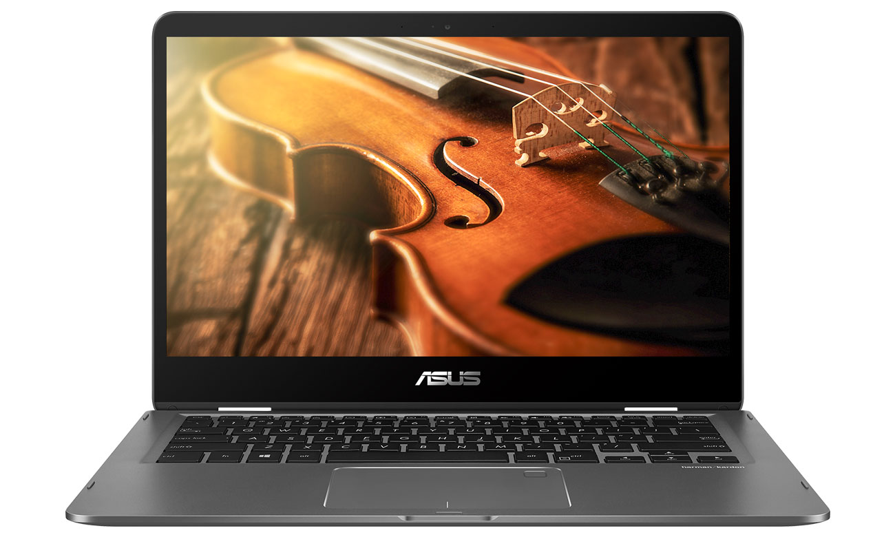 ASUS ZenBook Flip 14 UX461UN Dźwięk, który Cię zachwyci, Harman Kardon