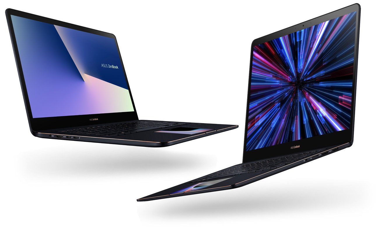 ASUS ZenBook Pro 15 UX580GE Bogate możliwości połączeń Gigabitowa karta Wi-Fi