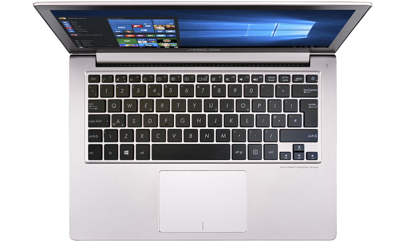 ASUS ZenBook UX303UB podświetlana klawiatura