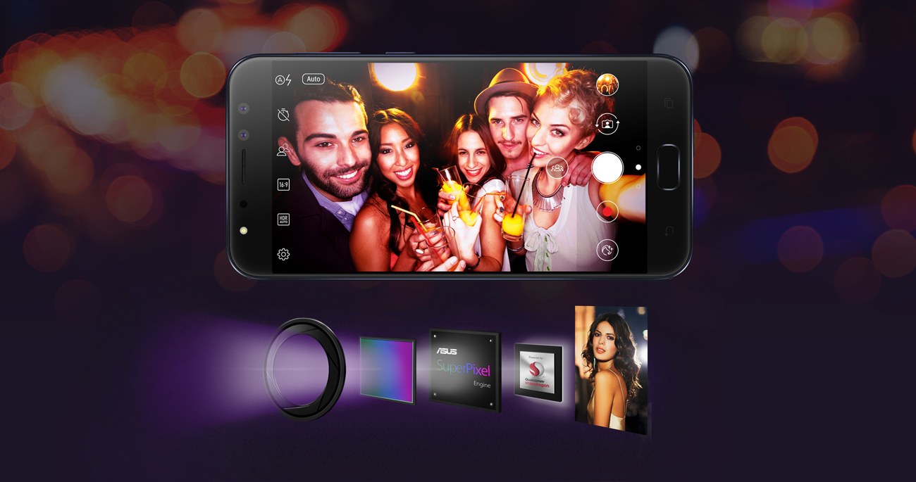 ASUS Zenfone 4 Selfie Pro aparat głowny superpixel