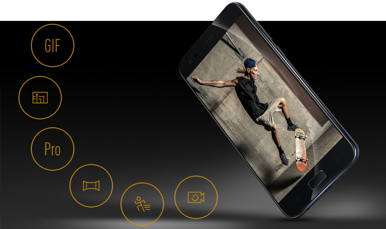 ASUS Zenfone 4 podwójny aparat 12 mpix z matrycą sony