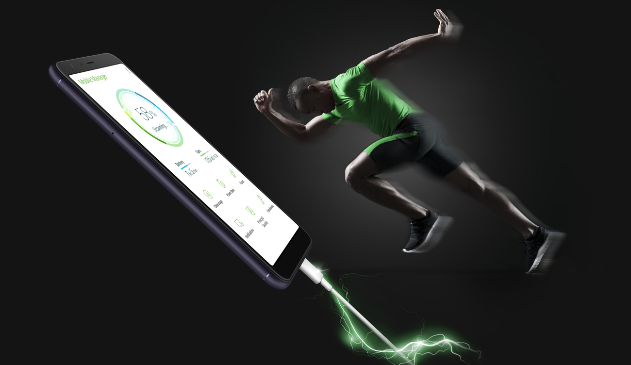 ASUS Zenfone Max Plus inteligentna bateria powermaster