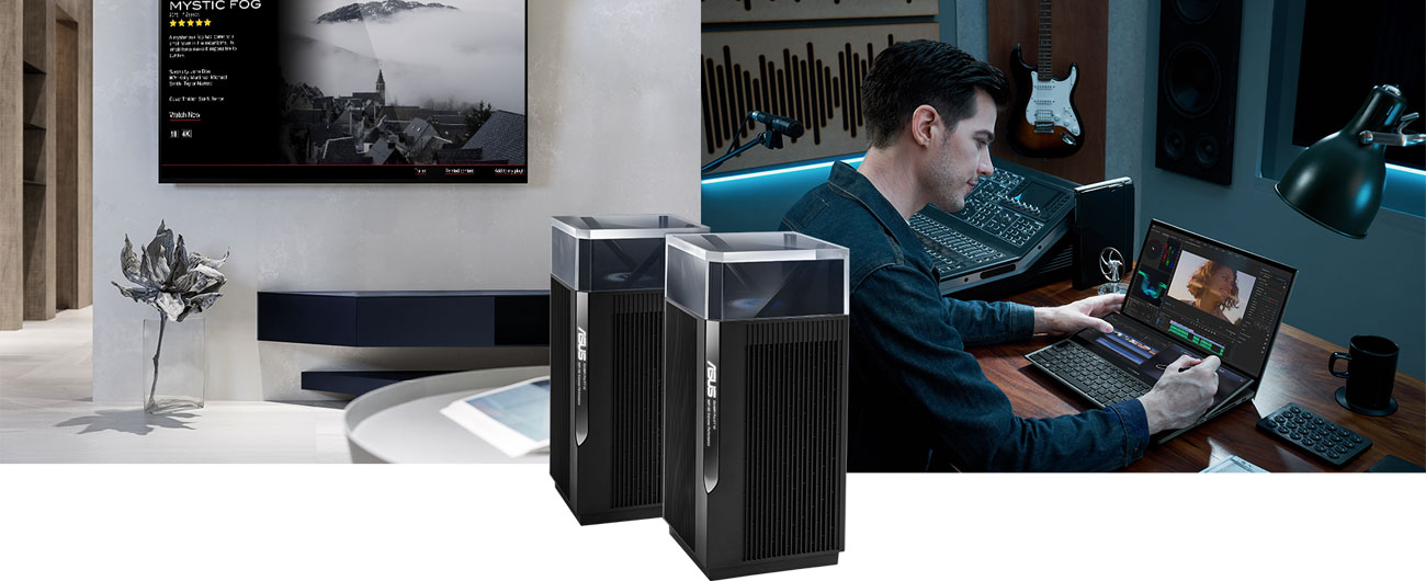 ASUS ZenWiFi Pro ET12 Zasięg sieci bezprzewodowej