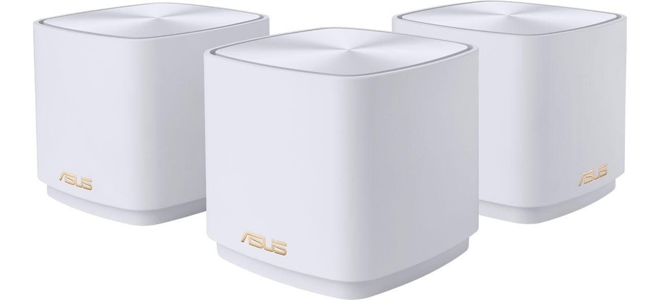 ASUS ZenWiFi AX XD4 Plus MESH białe 3-pack
