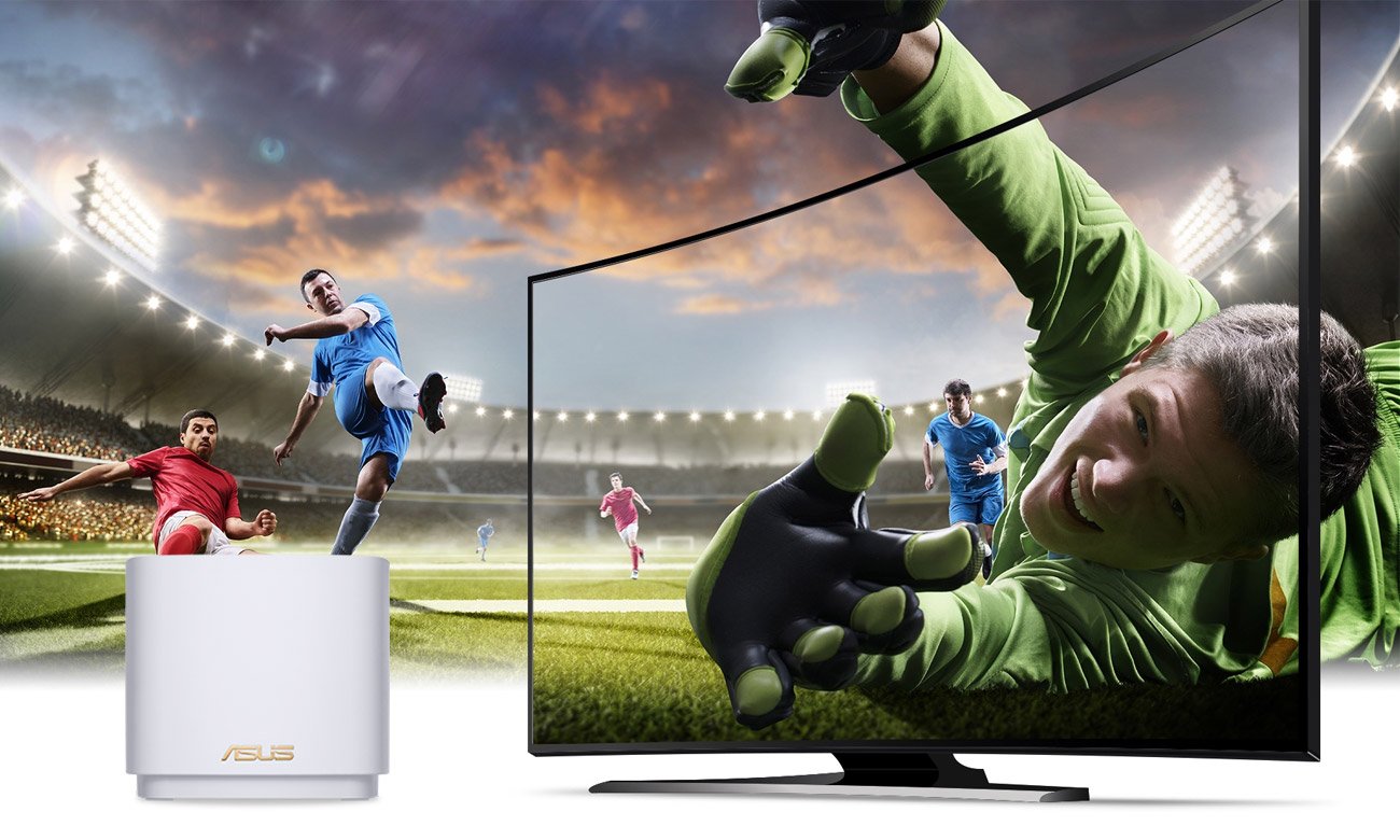 System Mesh Wi-Fi ASUS ZenWiFi AX Mini biały