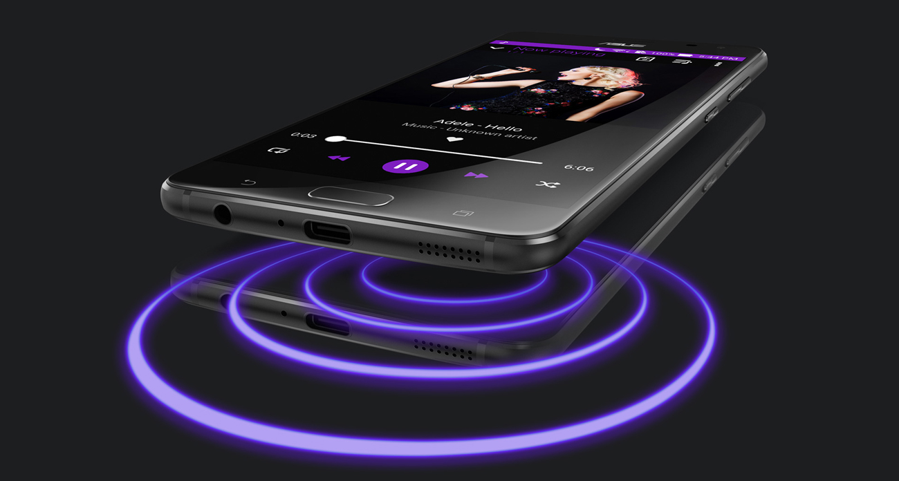 Zenfone AR ZS571KL 5-magnesowy głosnik SonicMaster 3.0