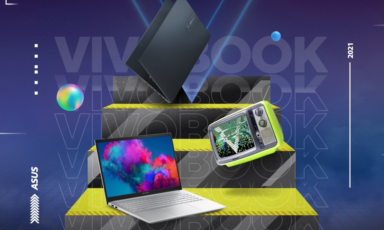 Laptop do projektowania graficzneg ASUS Vivobook Pro 15