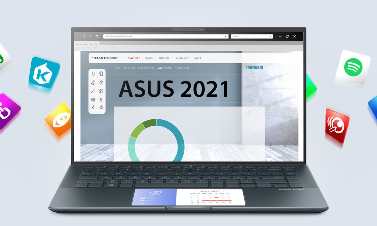 ASUS Zenbook 14 UX435 ScreenPad 2.0