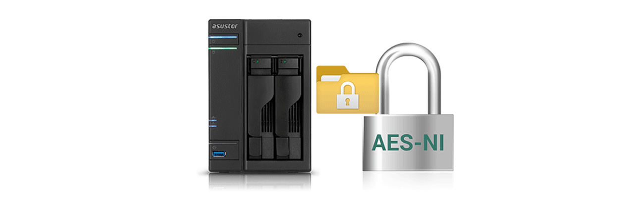 Asustor AS3202T Bezpieczenstwo