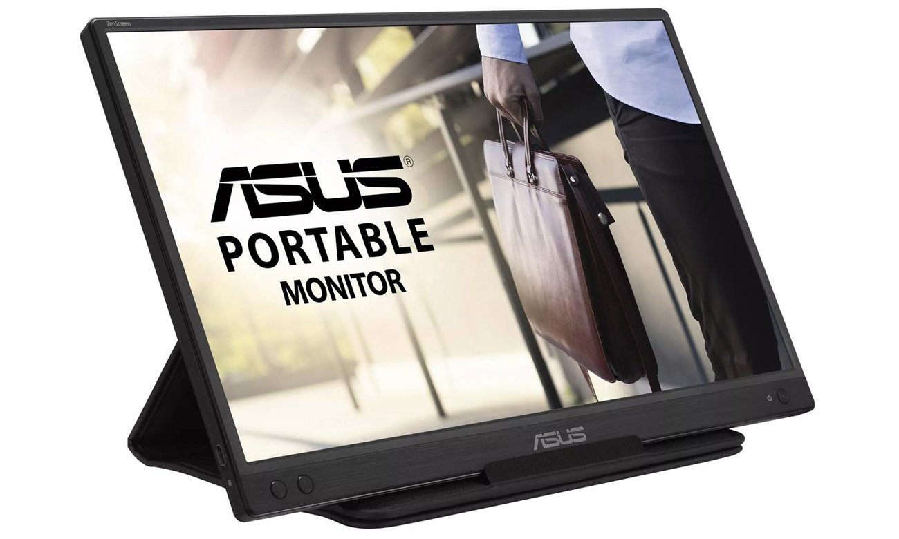 ASUS ZenScreen MB166C Seitenansicht