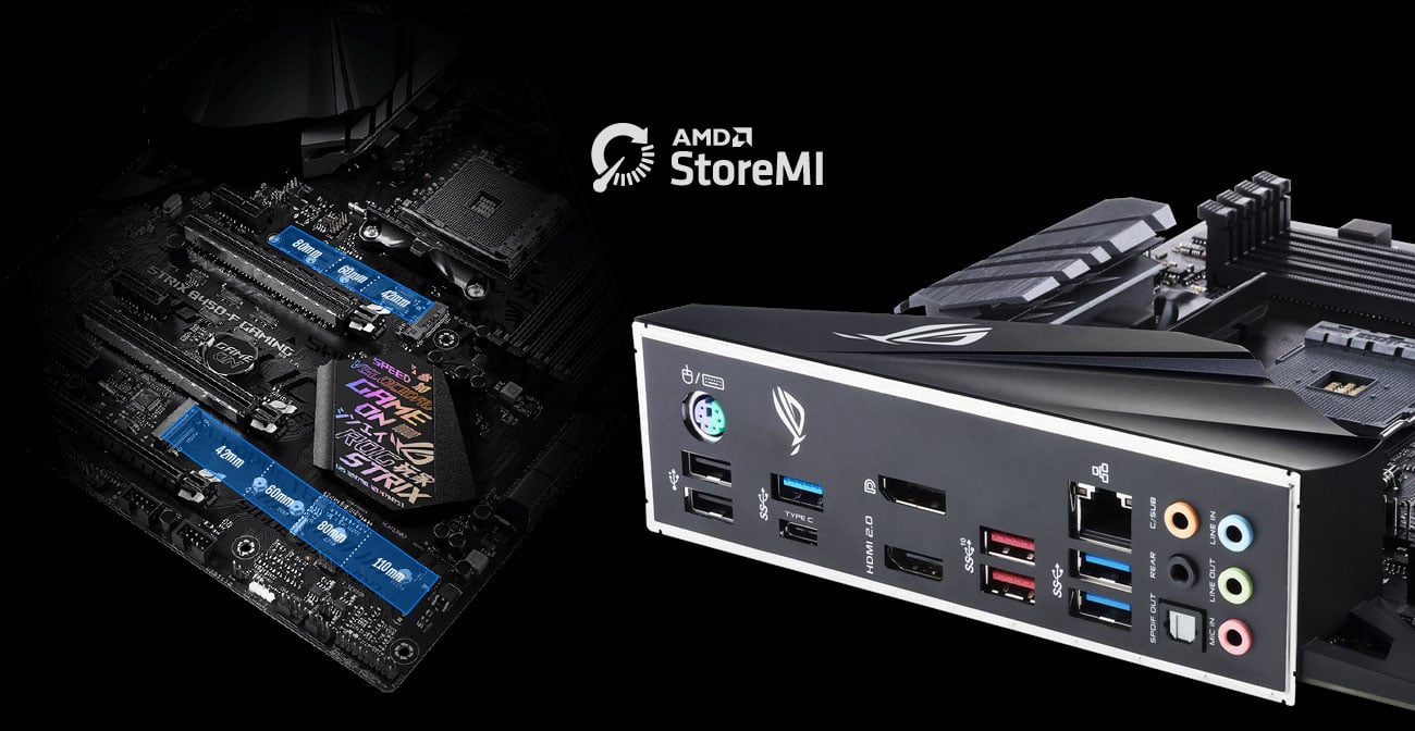 ASUS ROG STRIX B450-F GAMING Pamięć