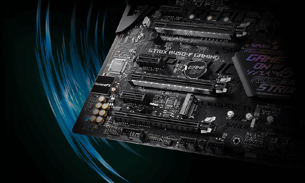 ASUS ROG STRIX B450-F GAMING Audio