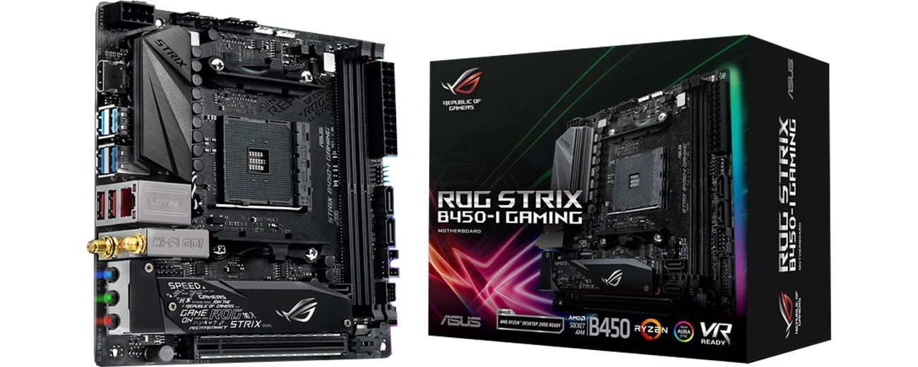 Płyta główna Socket AM4 ASUS ROG STRIX B450-I GAMING