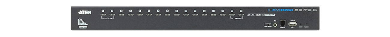Przełącznik KVM ATEN CS17916 USB + HDMI + audio (16 komputerów) CS17916-AT-G