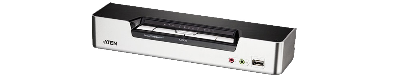 4-portowy przełącznik KVM