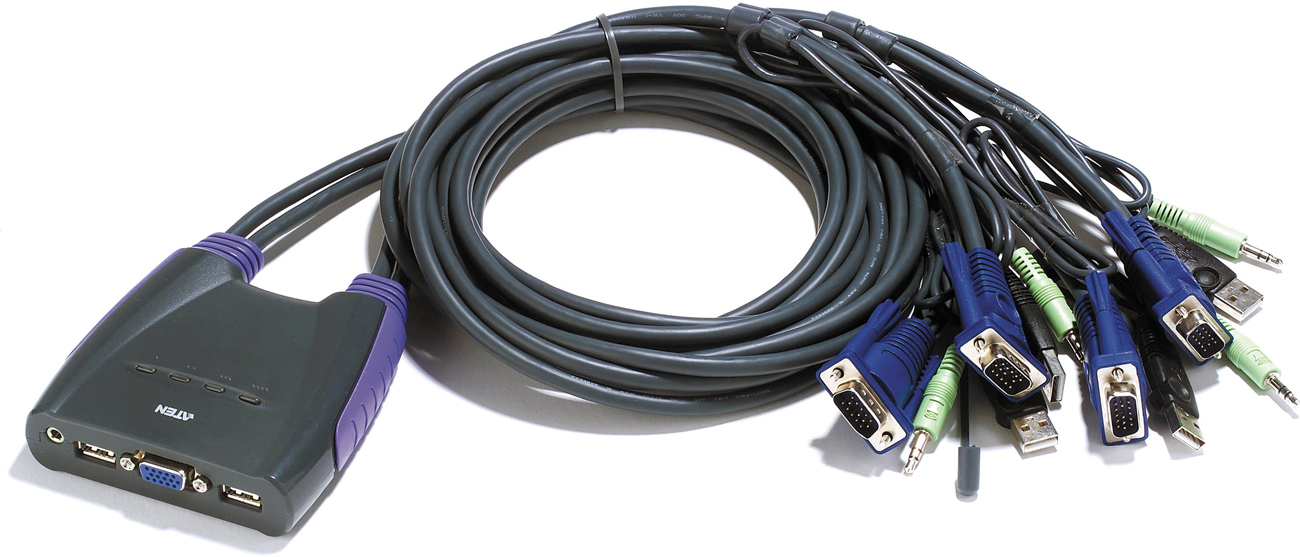 Przełącznik KVM ATEN CS64US-AT