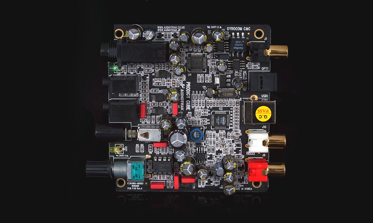 Karta muzyczna Prodigy Cube Black Edition USB - komponenty