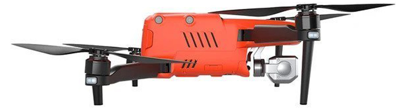 Дрон Autel EVO II Dual Rugged Bundle (640T) V2 Orange - вид збоку