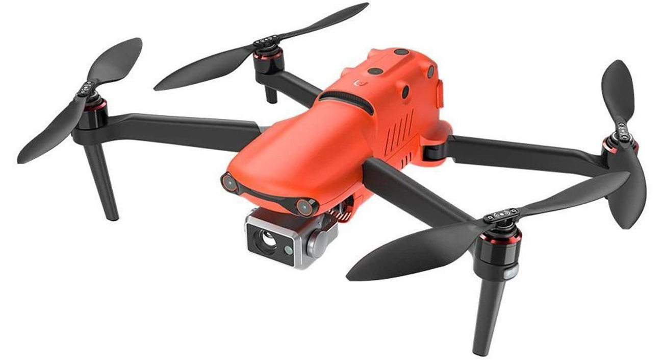Autel EVO II Dual Rugged Bundle Drone (640T) V2 Orange - кутовий вид спереду