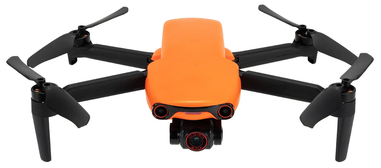 Dron Autel EVO Nano+ Pomarańczowy - Widok z przodu