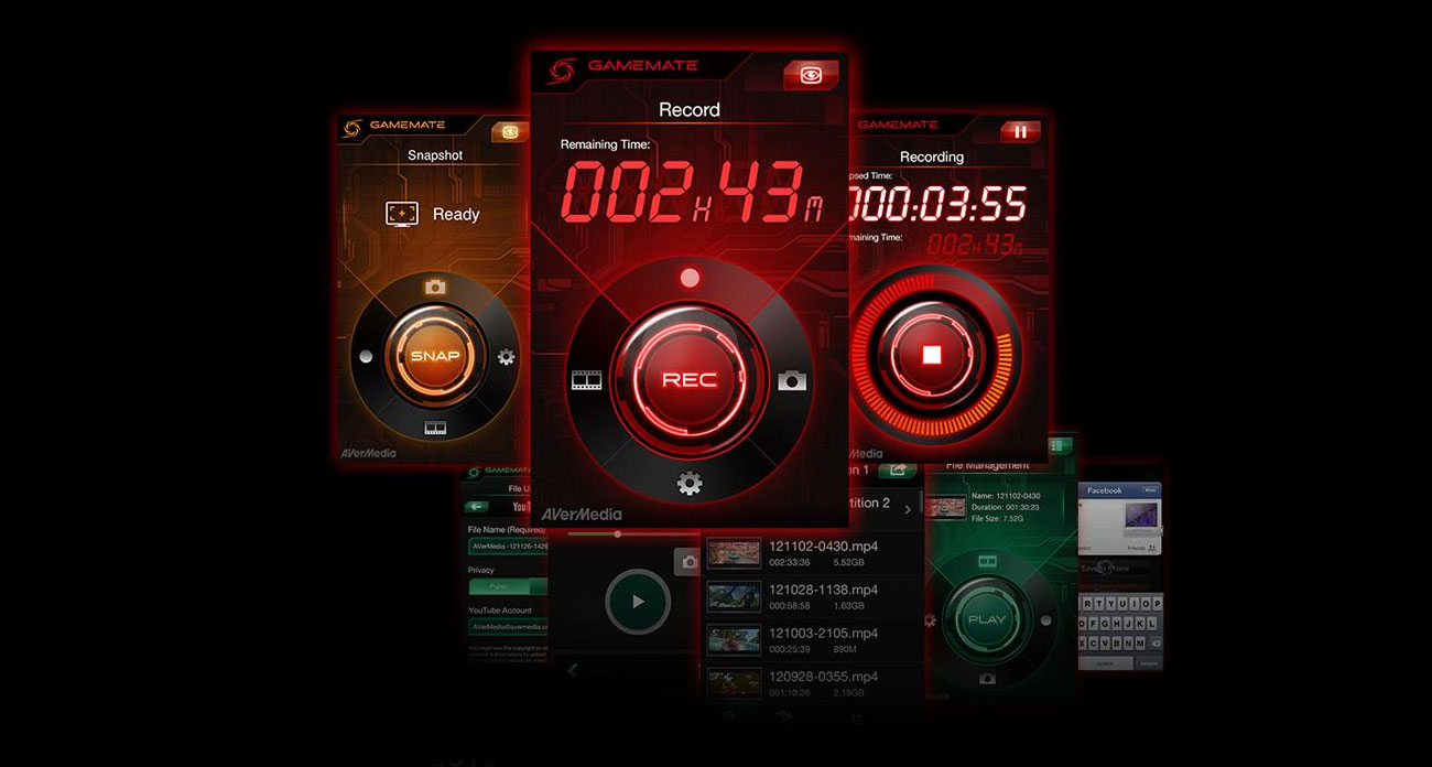 AVerMedia Game Capture HD II Aplikacja „GameMate”