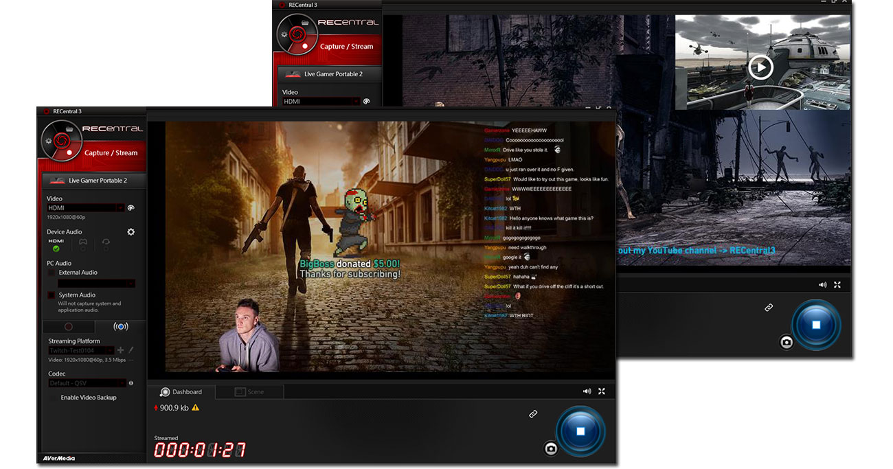 AVerMedia Live Gamer HD 2 RECentral 3
