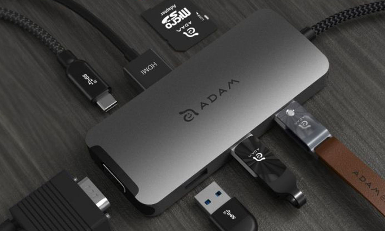 Adam Elements CASA HUB A08 USB-C 3.1 8-in-1 Port Hub
