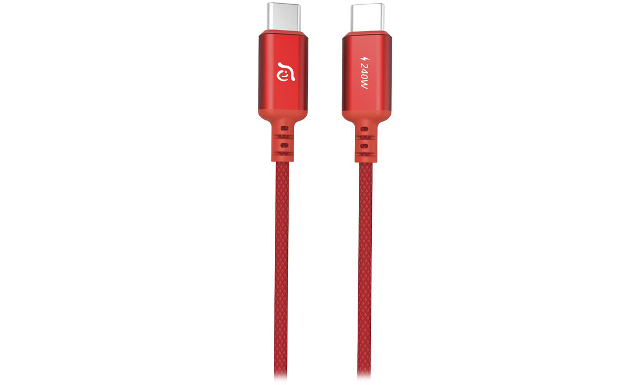 Kabel Adam Elements CASA P200 USB–C/USB–C 240W 2m czerwony