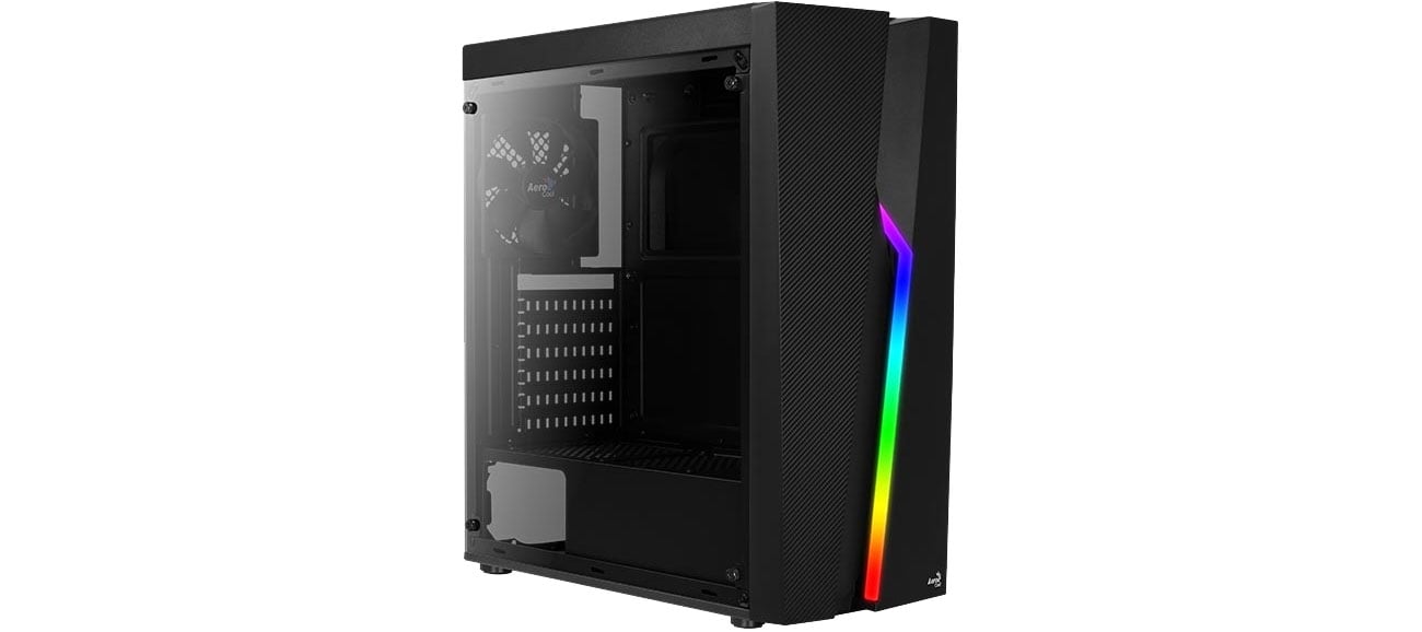 Obudowa do komputera AeroCool PGS Bolt Czarna AEROPGSBOLT-BK-RGB