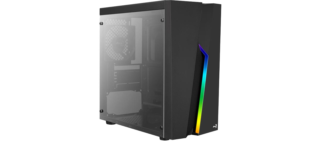 Obudowa do komputera AeroCool PGS Bolt Mini Czarna AEROPGSBOLTMINI-BK-R