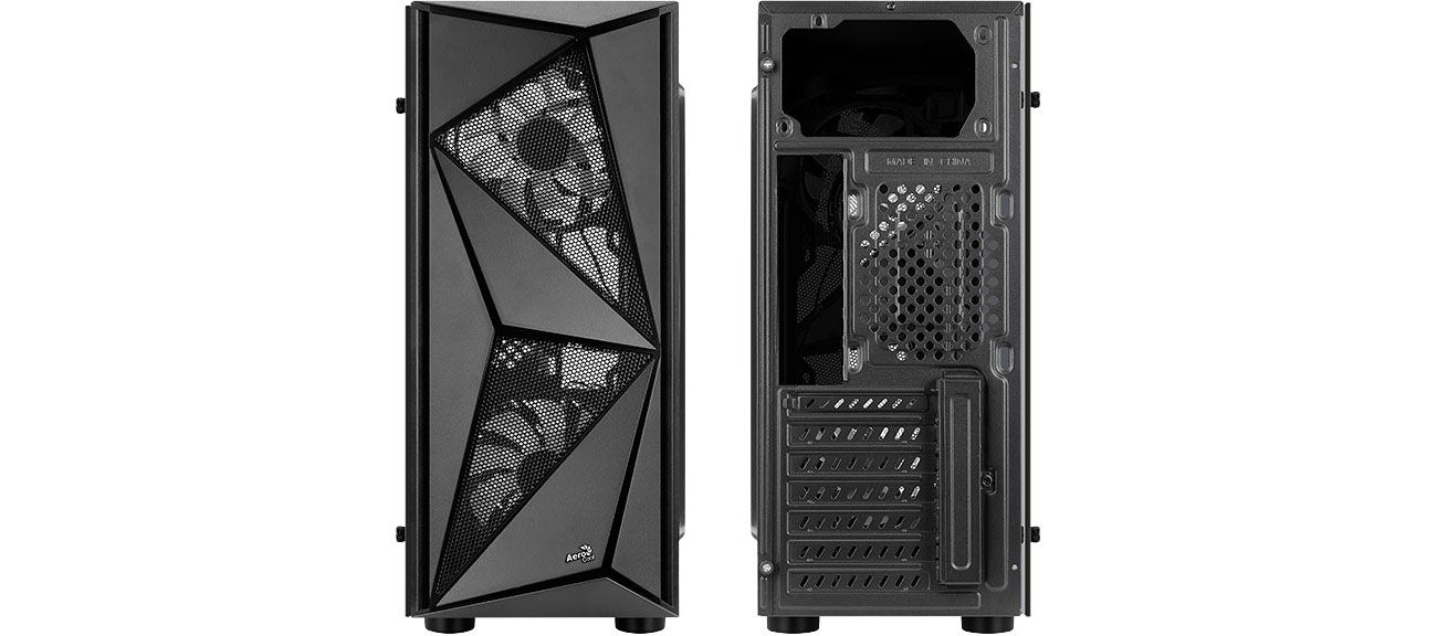 AeroCool PGS Glider Cosmo RGB - Przód, tył