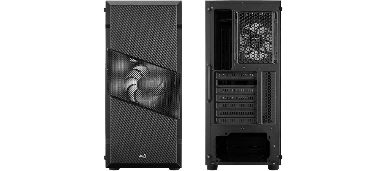 AeroCool PGS Mecha ARGB - Przód, tył
