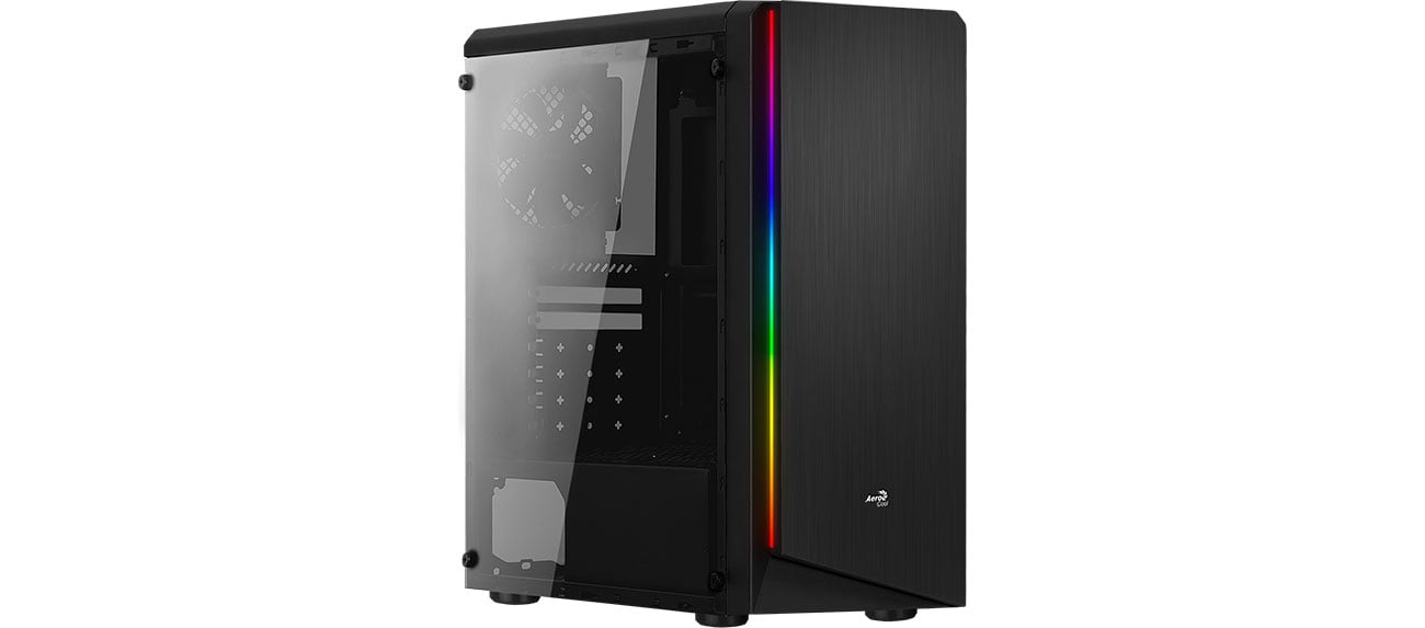Obudowa do komputera AeroCool PGS Rift RGB Czarna AEROPGSRIFT-BG-RGB