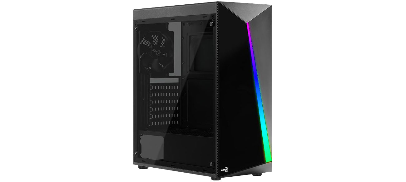 Obudowa do komputera AeroCool PGS Shard RGB Czarna AEROPGSSHARDRGB-BK