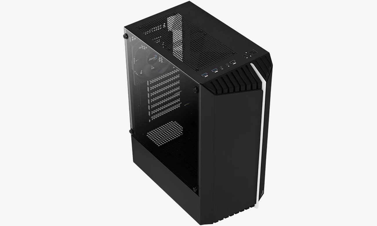 AeroCool PGS Bionic V2 RGB Computergehäuse Schwarz