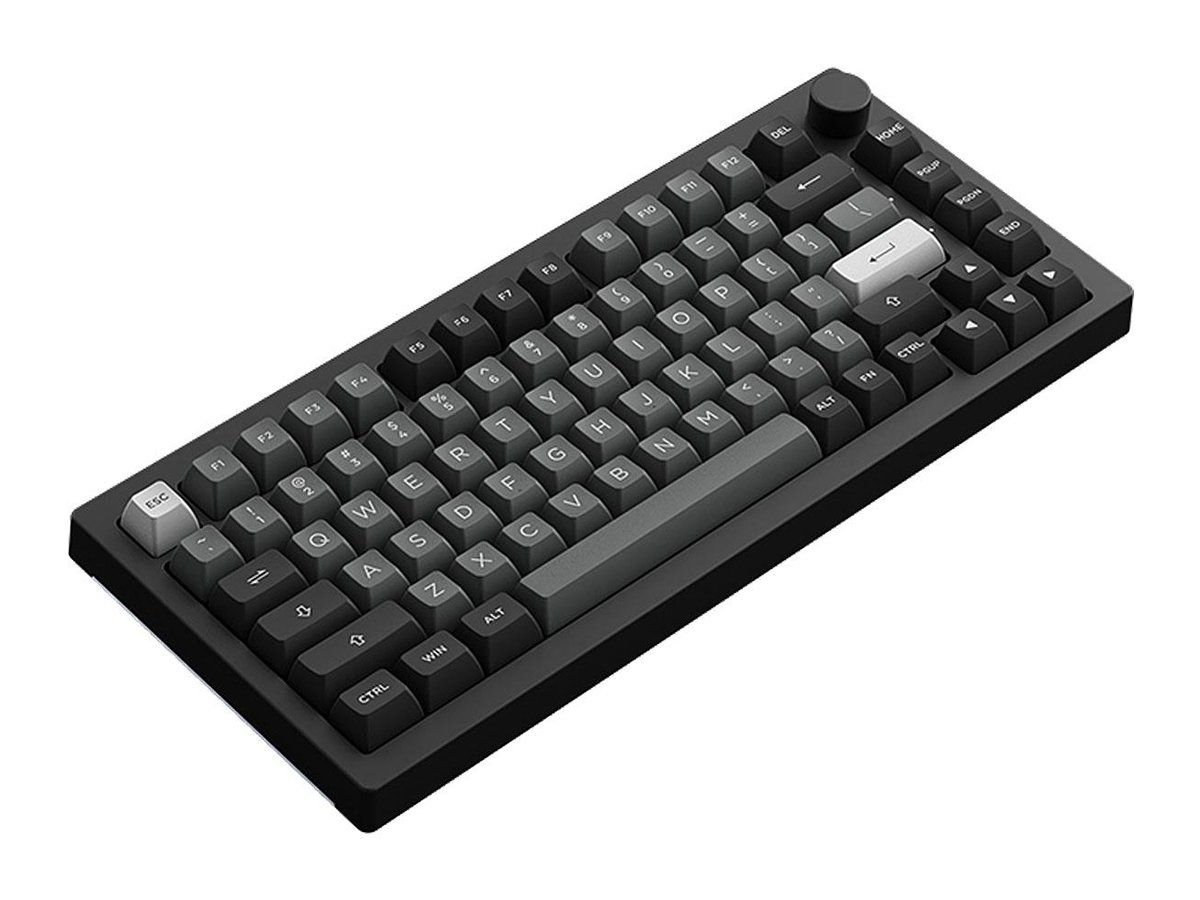 Akko Black & Silver 5075B Plus