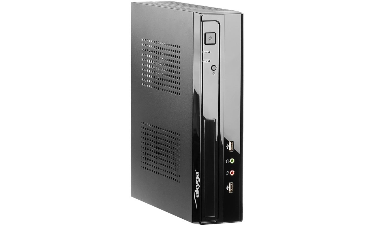 Obudowa do komputera Akyga AK-730-01BK + zasilacz ITX 200W