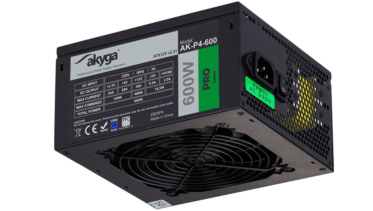 Zasilacz do komputera PRO Semi Modular 600W