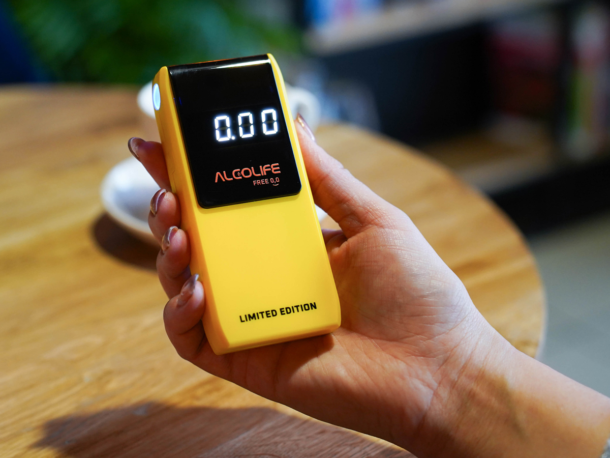 Alkomat Alcolife Free Limited Edition - Grafika lifestyle