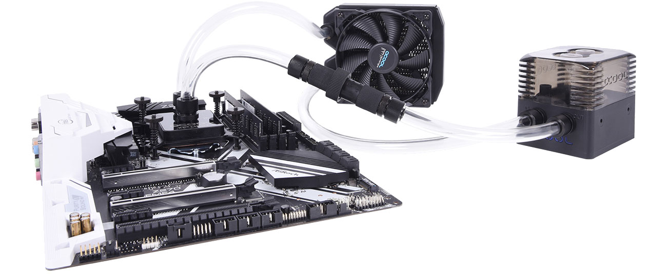 Alphacool Eissturm Gaming Copper 30 1x120mm- complete kit 1014255