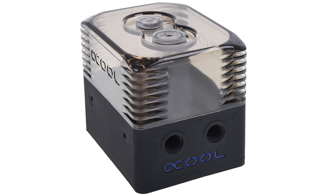 Alphacool Eissturm Gaming Copper 30 2x120mm Zbiornik Eissturm